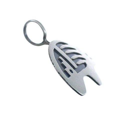 Genuine Sterling Silver Native American Bear Pendant NN20565